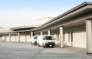 ヘキサホール・きぬ　車寄せ